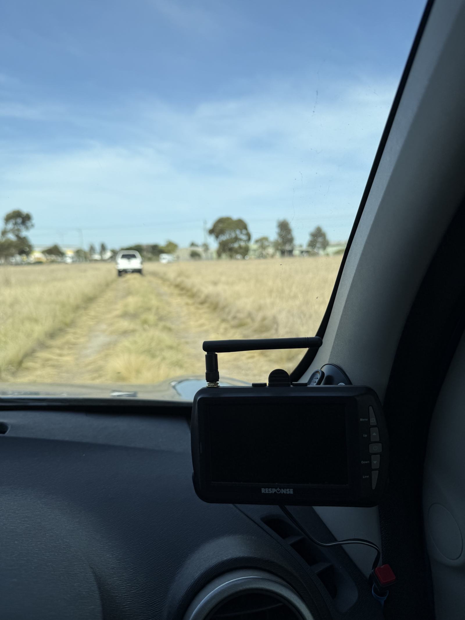 Driving away from the former MARCS site
